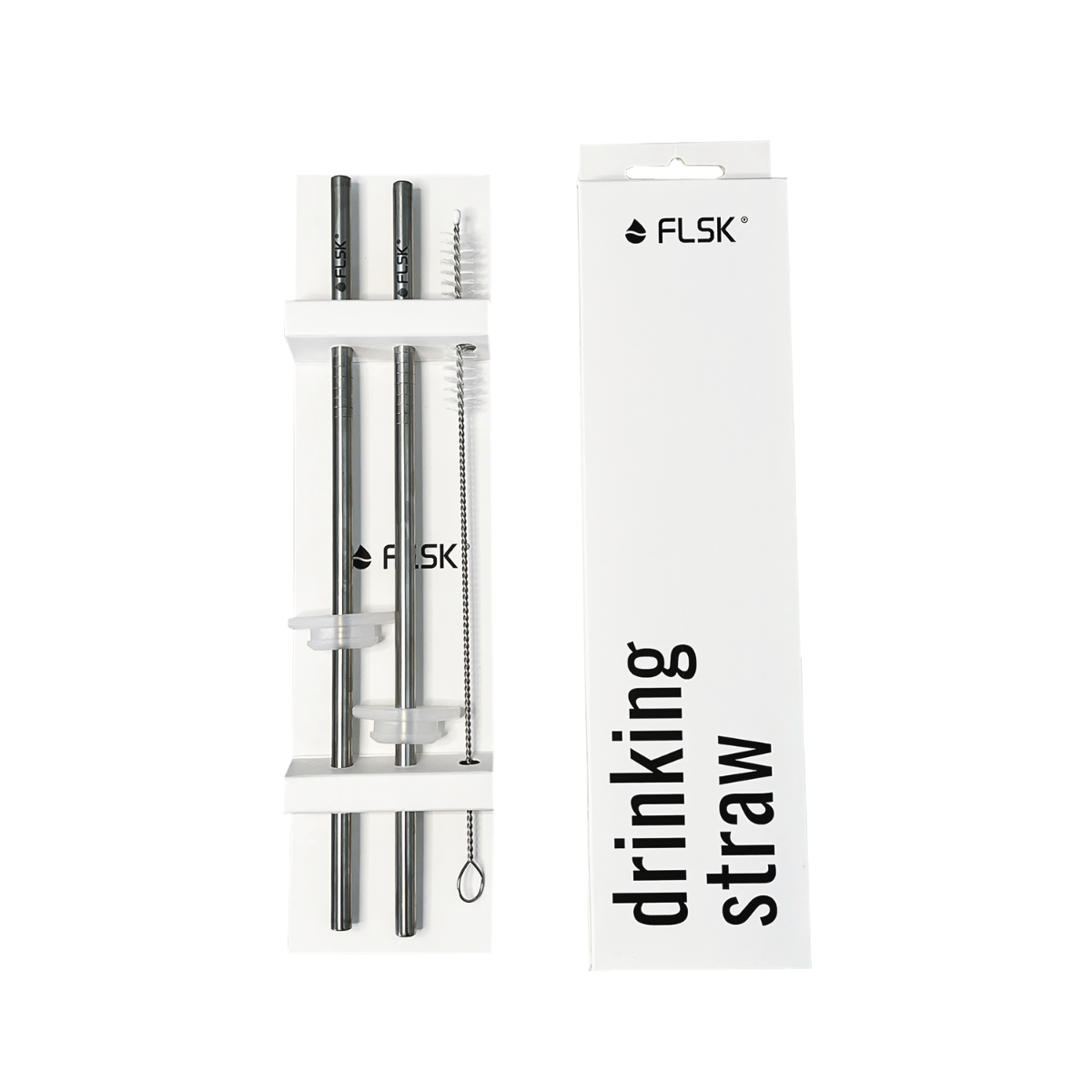 CUP 500mlサイズ用 ステンレス製ストロー 2本セット – FLSK JAPAN